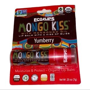 Eco Lips Mongo Kiss Yumberry organic lip balm